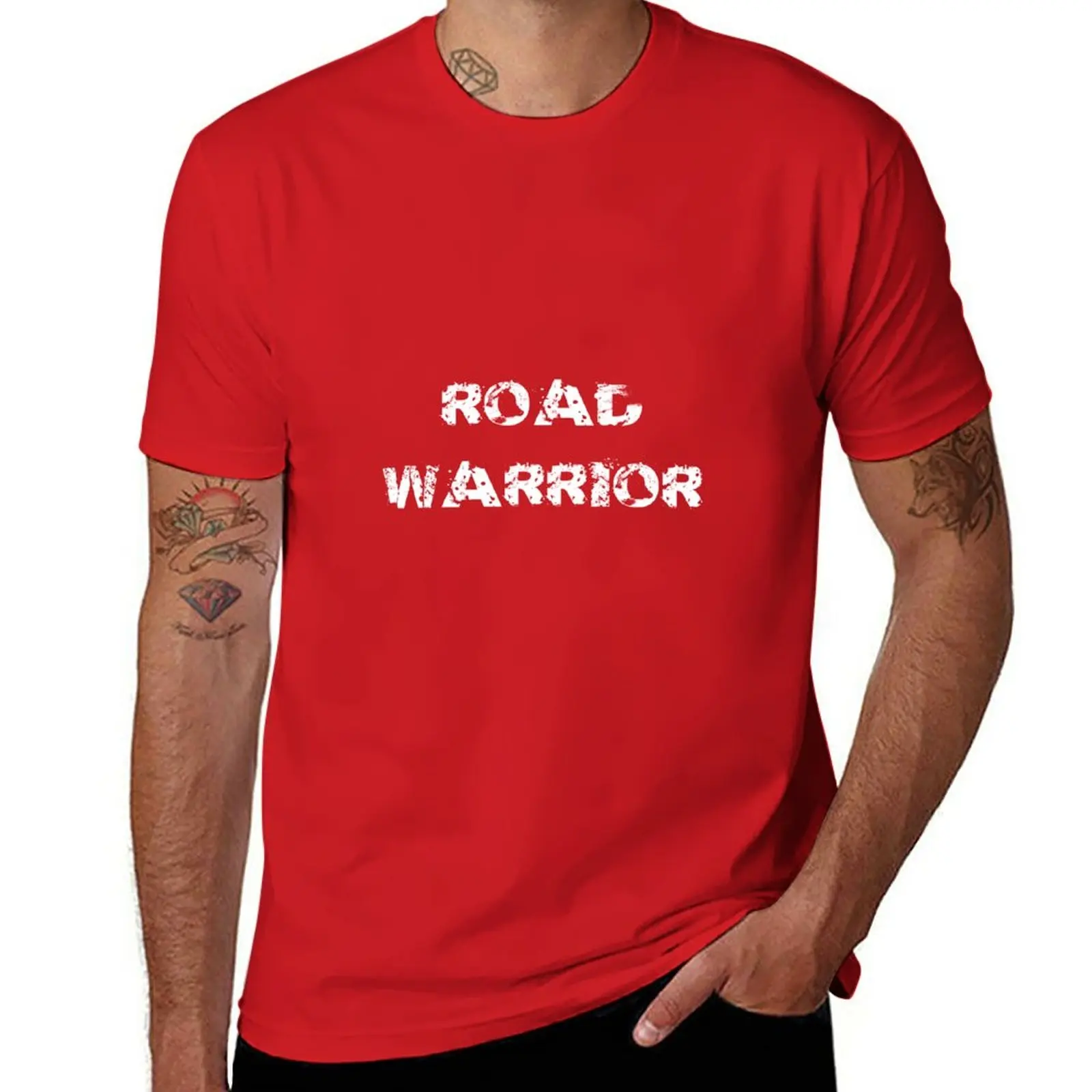 

Новая быстросохнущая футболка Road Warrior, быстросохнущая футболка, тяжелые футболки для мужчин