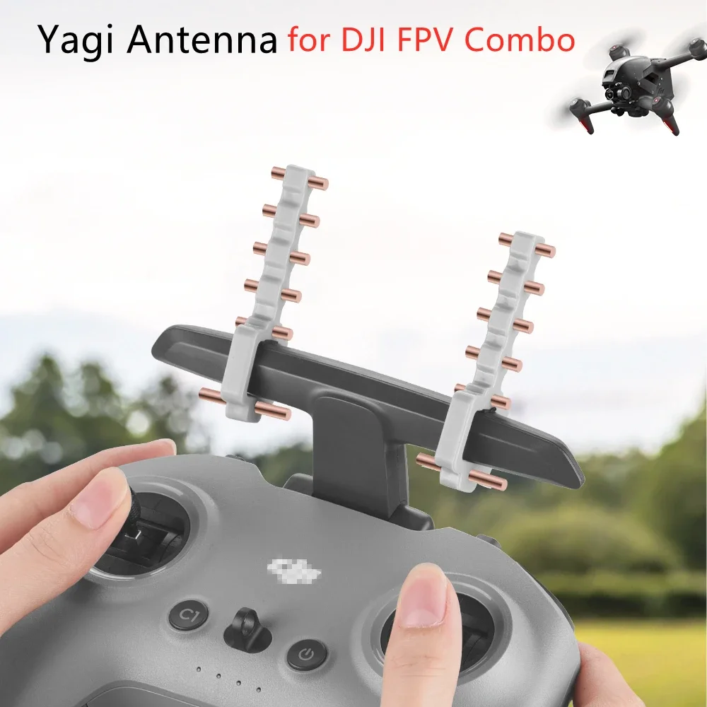 5.8ghz Yagi Antenna Signal Booster signal booster antenna drone antenna drone signal booster fpv antenna for DJI NEO/FPV/Mini 4K Remote Control RC-N1/2/3 Signal Amplifier Range Extender Accessory