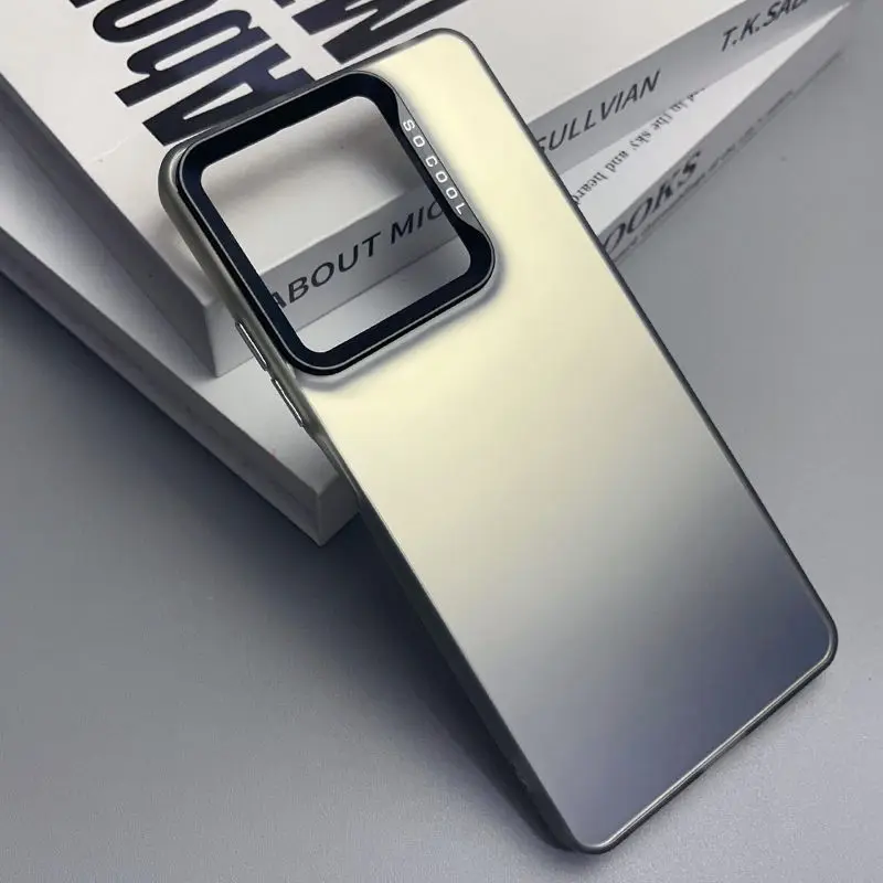 Matte Laser Colorful Shockproof Bumper Armor Phone Case