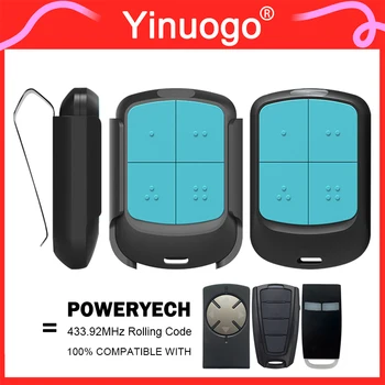 YNG801 Electric Gate Control For POWERTECH PR2 PR4 PR1 433MHz Rolling Code Compatible With POWERTECH Gate Opener Remote Control 1