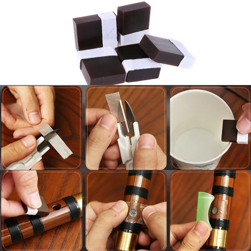 Flute Diaphragm Solid Glues Chinese Dizi Parts Musical Instrument Repair Care Accessory for chinese dizi