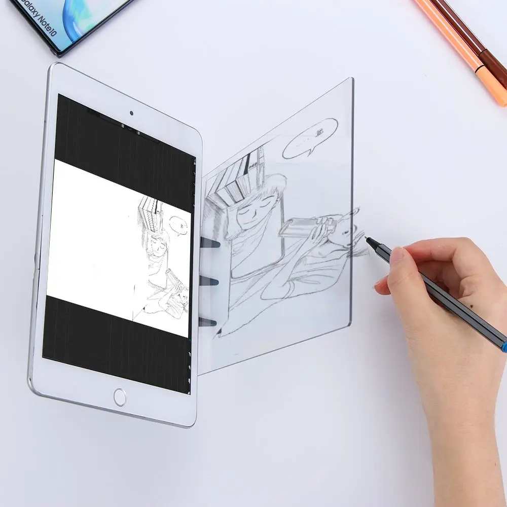 Projection Plotter Mirror Plate Sketch Drawing Board Painting Stand Dimming Bracket Optical Image Drawing Drawing Board