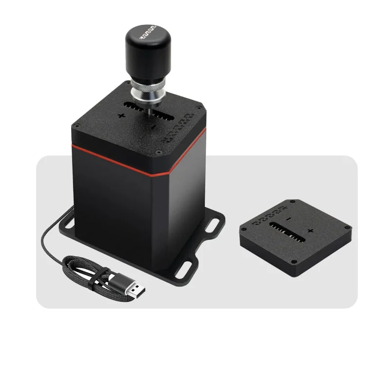 PC USB 시뮬레이션 시프터 레이싱 게임용 H 시퀀셜 시프터 (로지텍 G29/G25/G27/G920, 트러스트마스터 T300RS/GT 스티어링 휠 기어 S 호환)