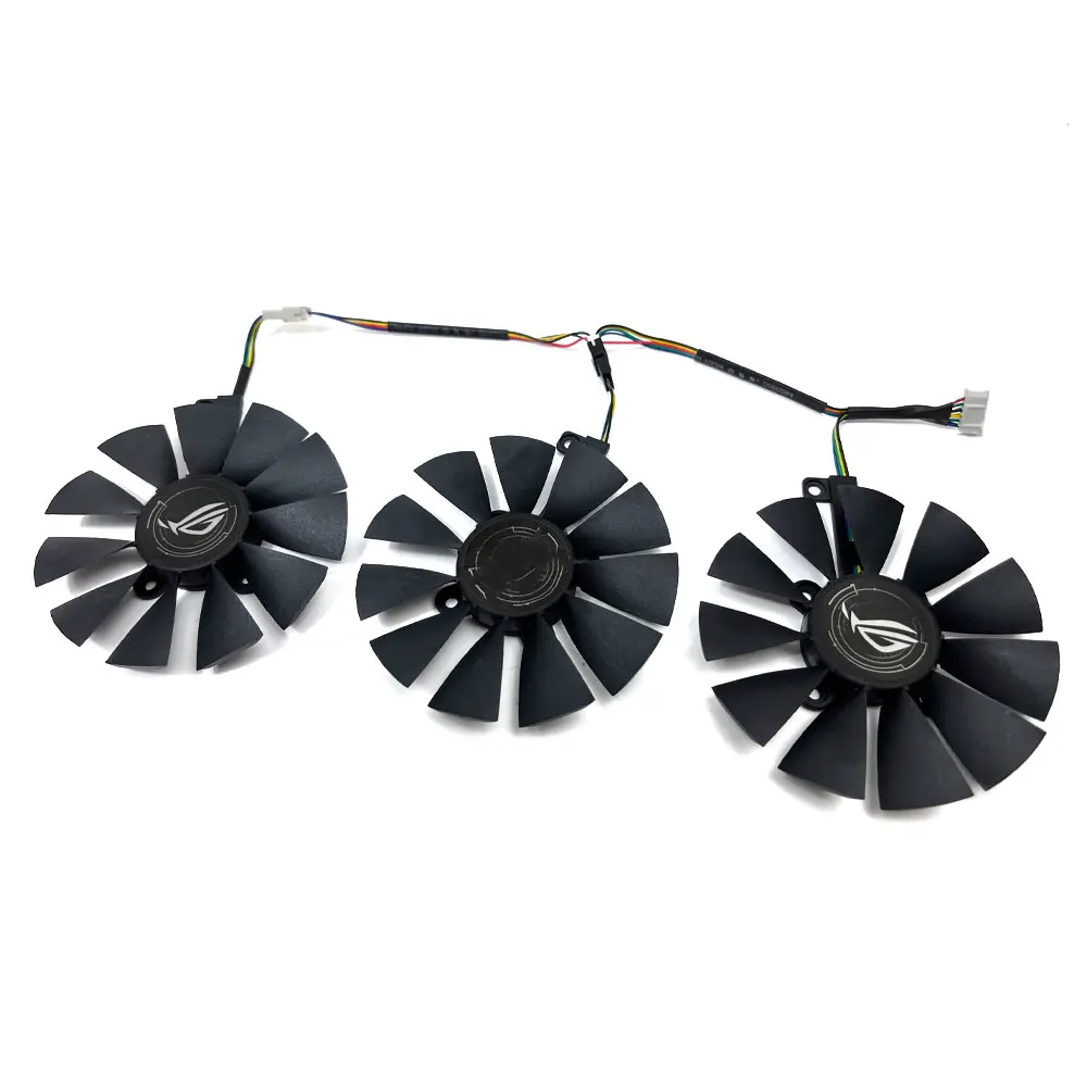 1SET 6PIN ROG-STRIX-GTX1070-O8G-GAMING GPU Fan，For ASUS ROG-STRIX