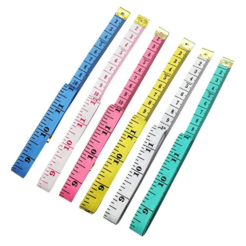 Measuring Tape 150cm/60" Body Measuring Ruler Sewing Tailor Tape Measure Centimeter Meter Soft