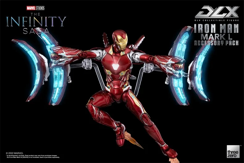 MarvelDLX Iron Man Mark 50 (Black X Gold) – threezero store