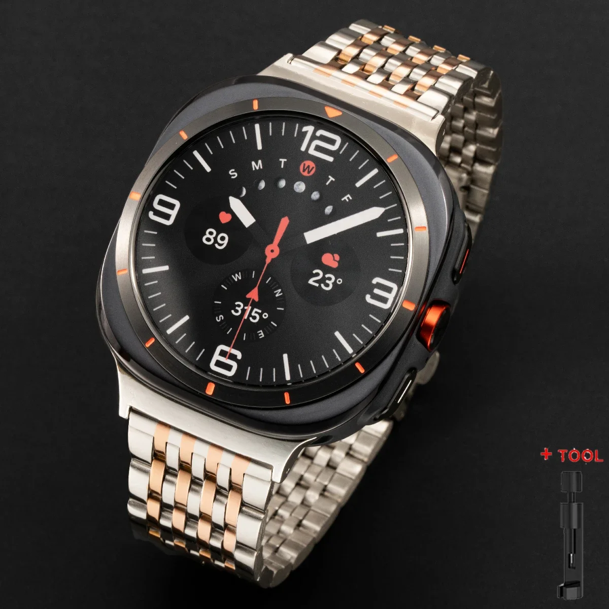 Stainless Steel Quick Fit Metal Bracelet Wristband