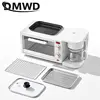 12L Multifunctional Bake oven Drip coffee maker 3 in 1 breakfast machine Tea boiler Sandwich Toast Roaster Non-stick Frying pan 6