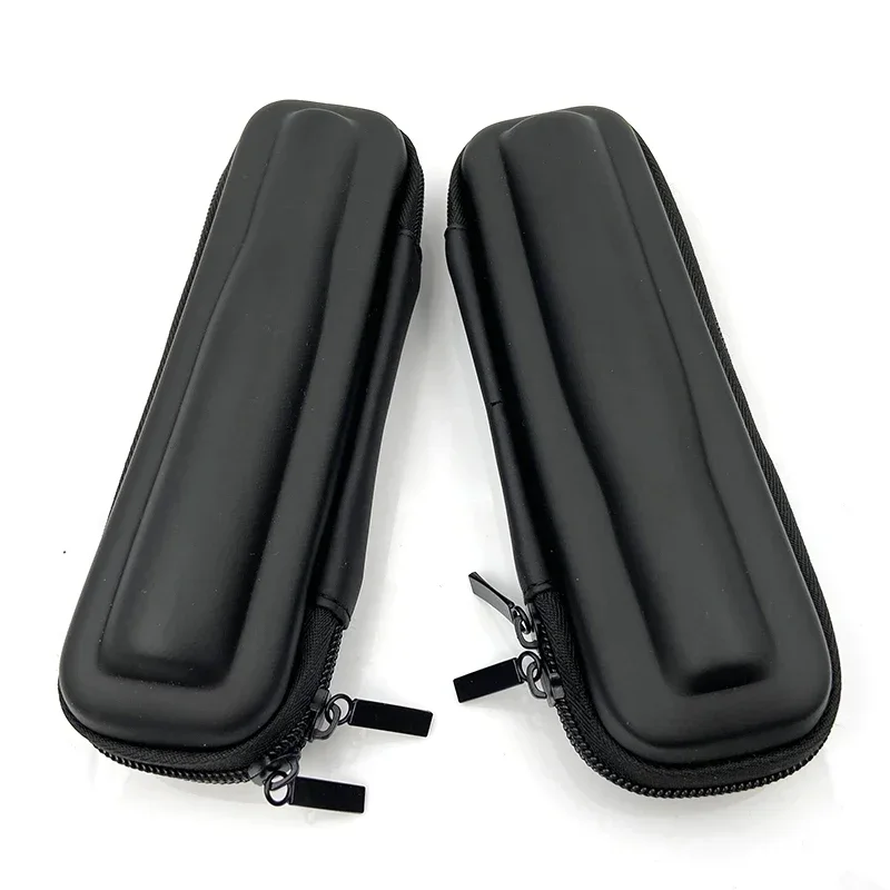 Black Mini Slim Case Small Leather Zipper Carry Bag Zipper Case Case for EVOD EGO 18650 Mod PEN 2