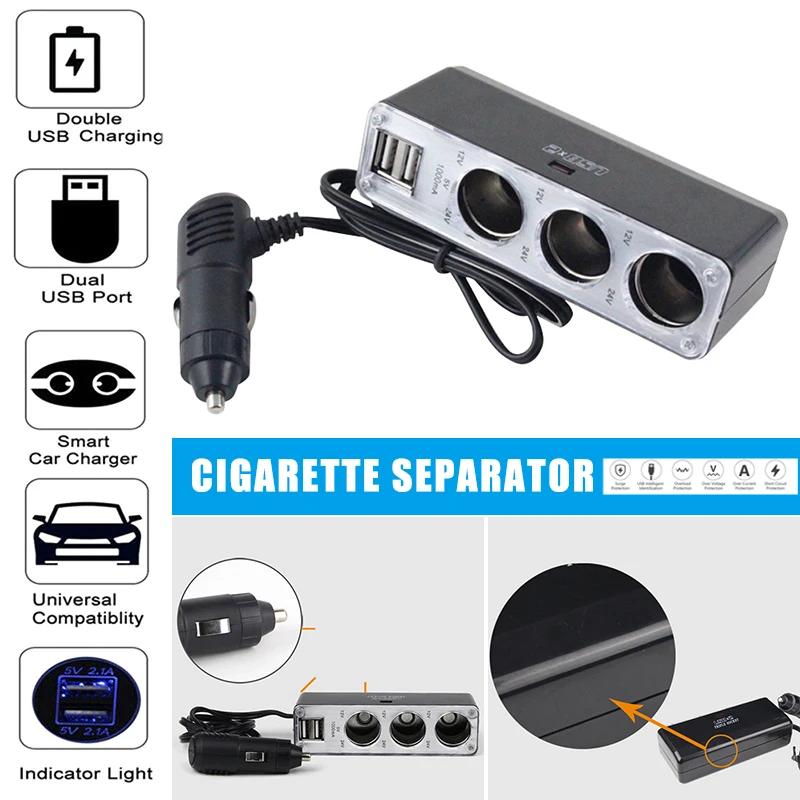 12V ڵ   й   ܼƮ 3   USB 