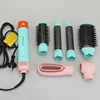 ENZO Professional Multi Functional Hair Straightener Curling Iron Hair Dryer Hot Air Comb Negative Ions Styling Tools Gift Box 4