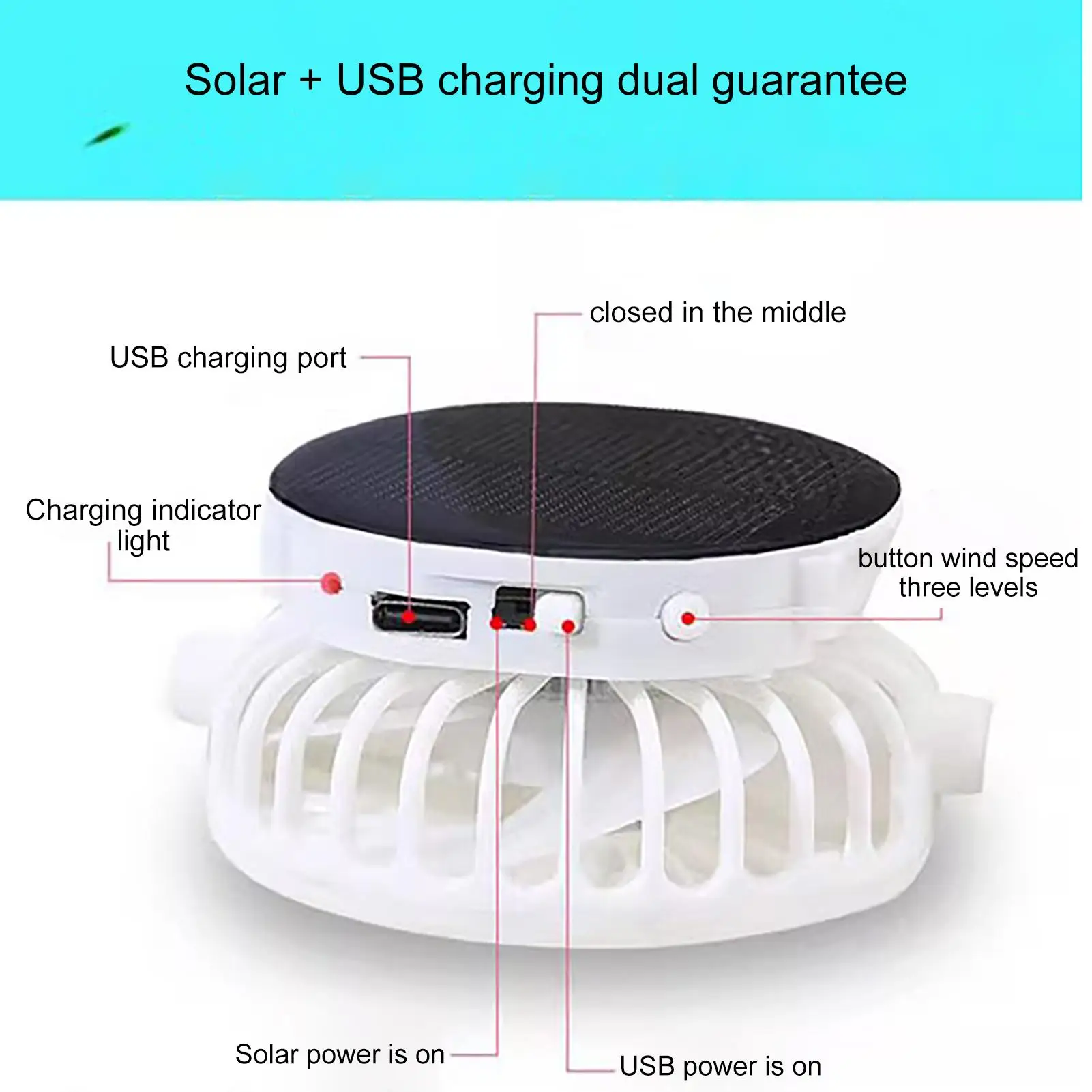 gorra con ventilador, sombrero con protección solar para exteriores, ventilador recargable por USB, gorras de béisbol, protector solar de verano, 1 ud. &raquo; gorra con ventilador
