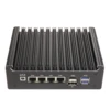Topton Industrial Mini PC Fanless Intel N100 Pentium N6005 Firewall Router 4 LAN i226-V 2.5G DDR4 COM USB-C pfSense Computer New 2
