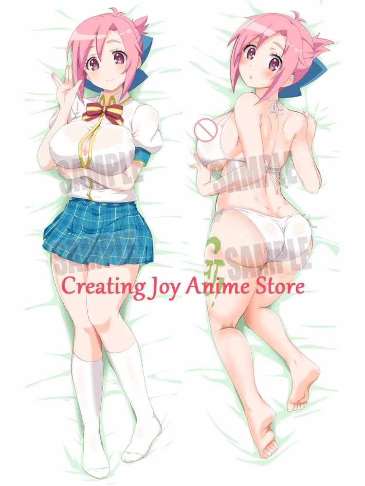 

Dakimakura Anime Megumi Amatsuka Pillow Cover Double-sided Print Life-size Christmas Decoration Japanese