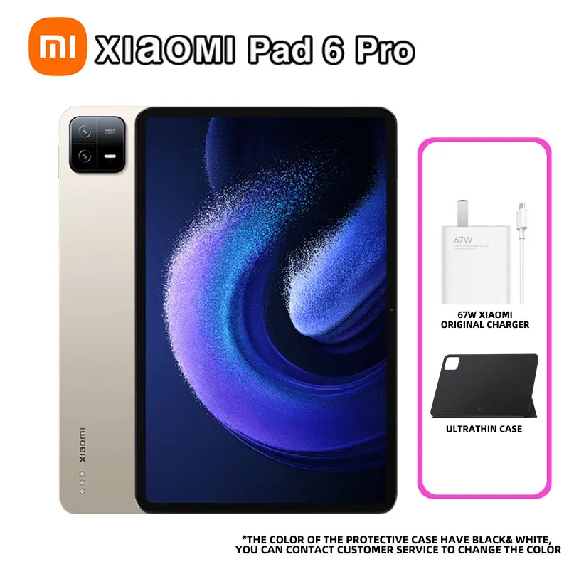 Xiaomi - Xiaomi pad 6 pro 中国版 黒色 Xiaomi Pad 6 Pro CN Version Snapdragon 8+ Processor 12+256G