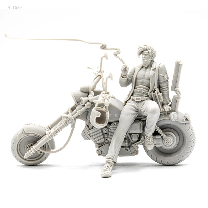 

75mm Unpainted Resin Model DIY Toy Garage kit Model Kits Figure Colorless And Unassembled miniature A-1610