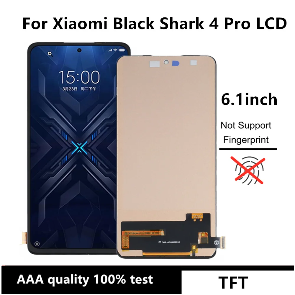 Sostituzione Del Gruppo Touch Screen Display Lcd Tft, Per Xiaomi Black Shark 4 Pro, 6.67"