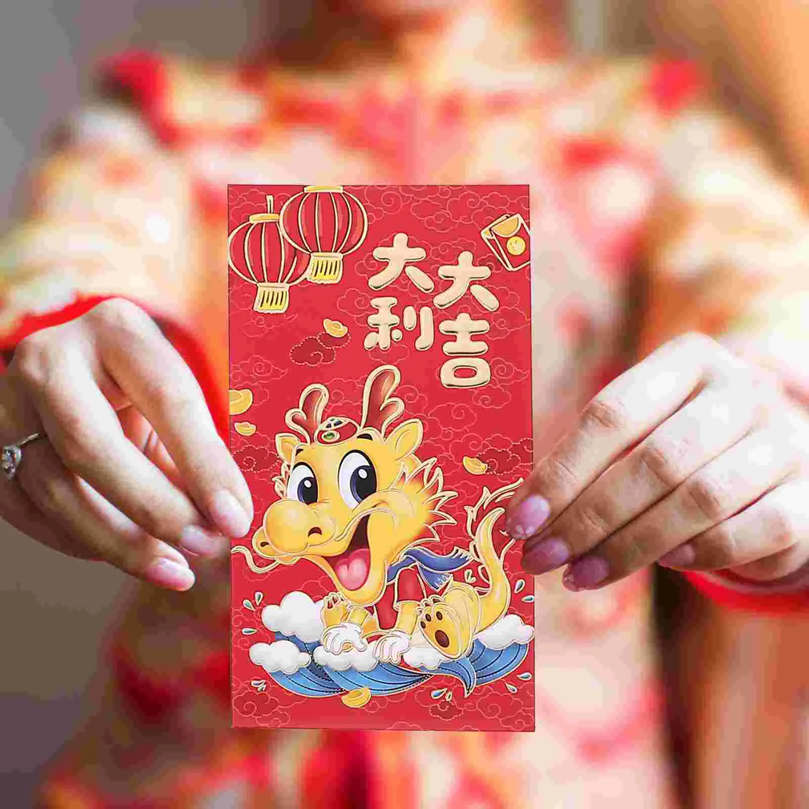 

HongBao Chinese Style Red Envelopes New Year Money Packets Lucky Money Bags Red Envelopes Pockets (Mixed Style)