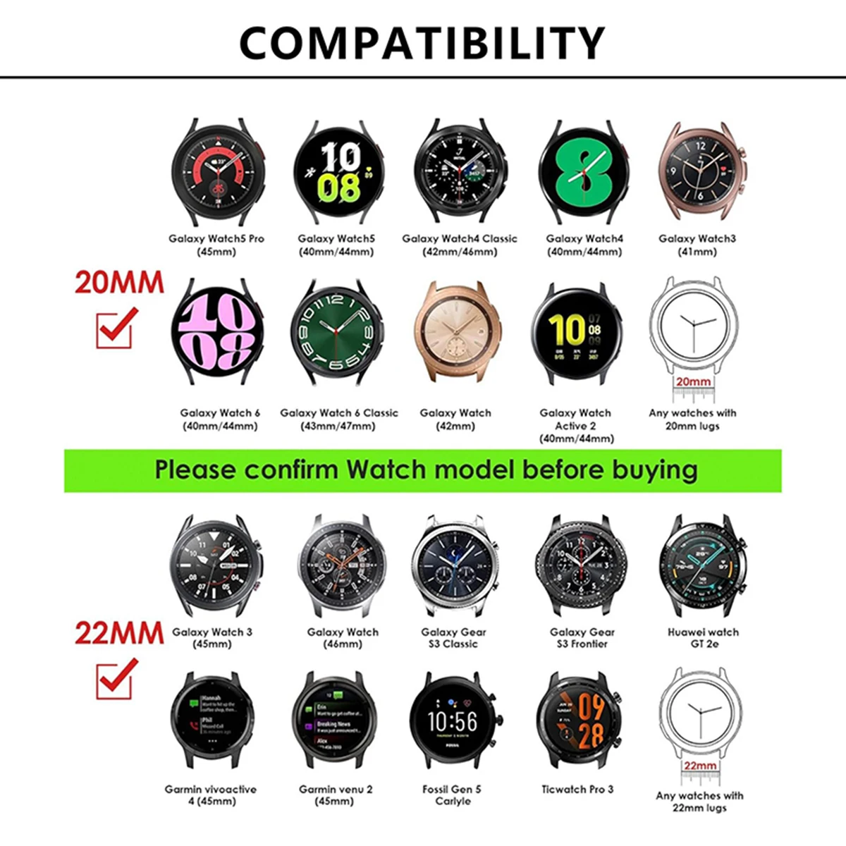Ocean Silicone Strap with Magnetic Band