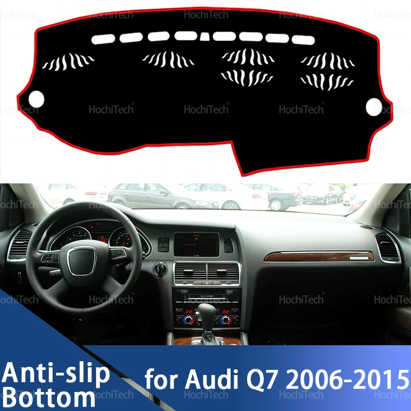 Cruscotto auto Tappetini Coperture per Audi Q7 2006 2007 2008 2009 2010 2011 2012 2013 2014 2015 Parasole Strumento Pannello Accessori