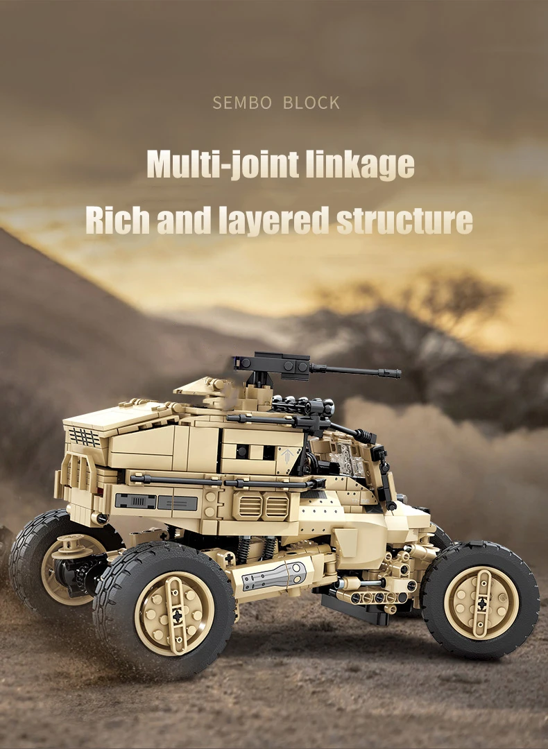 Lego Technic Télécommandé – Véhicule Buggy RC militaire