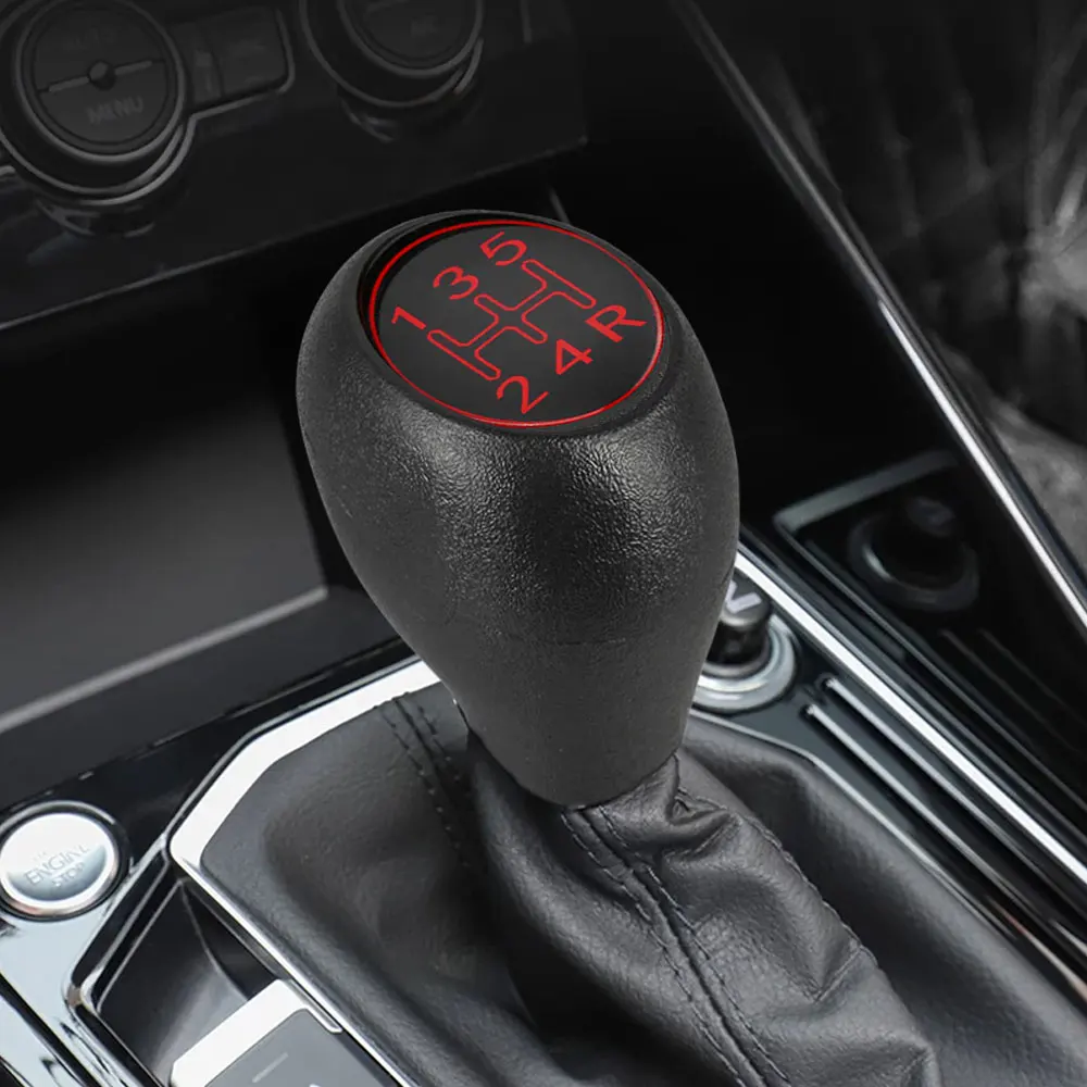 5 Speed Gear Shift Knob Lever Shifter Handle Stick Plastic Car Gear Shift Handle 2403-67 For Peugeot 504 505 309 205 Gti Cti