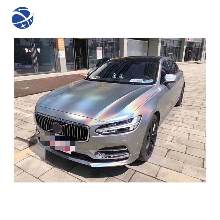 

Глянцевая металлическая Лазерная Серебряная Защитная пленка для краски автомобиля хамелеон