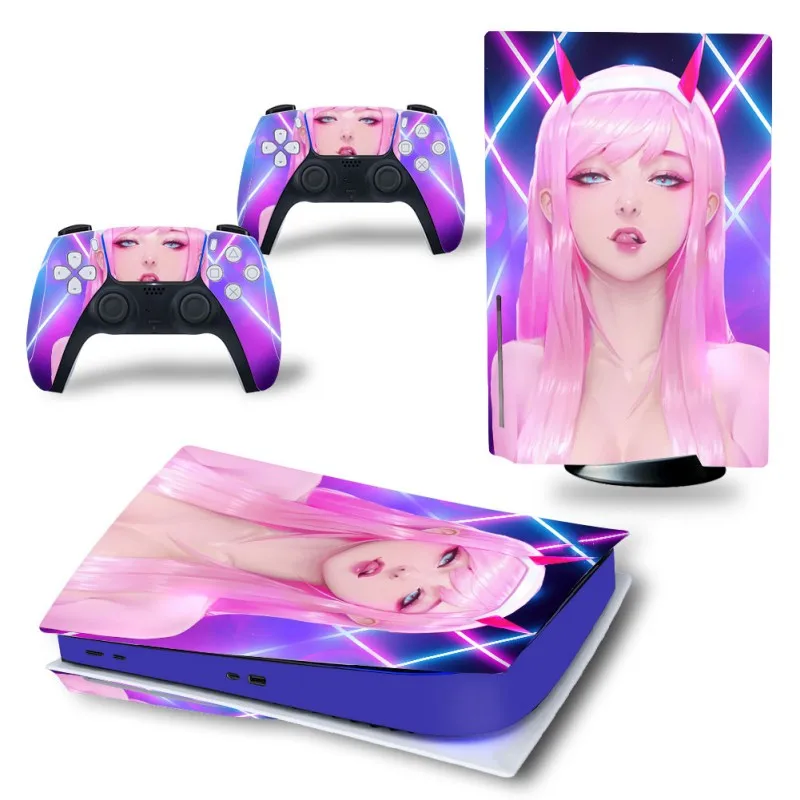 Per Ps5 Console Skin Disc Edition Gaming Control Skin Controller Manette Ps5 Accessoire Compatibile Con Accessori Ps5 Deco