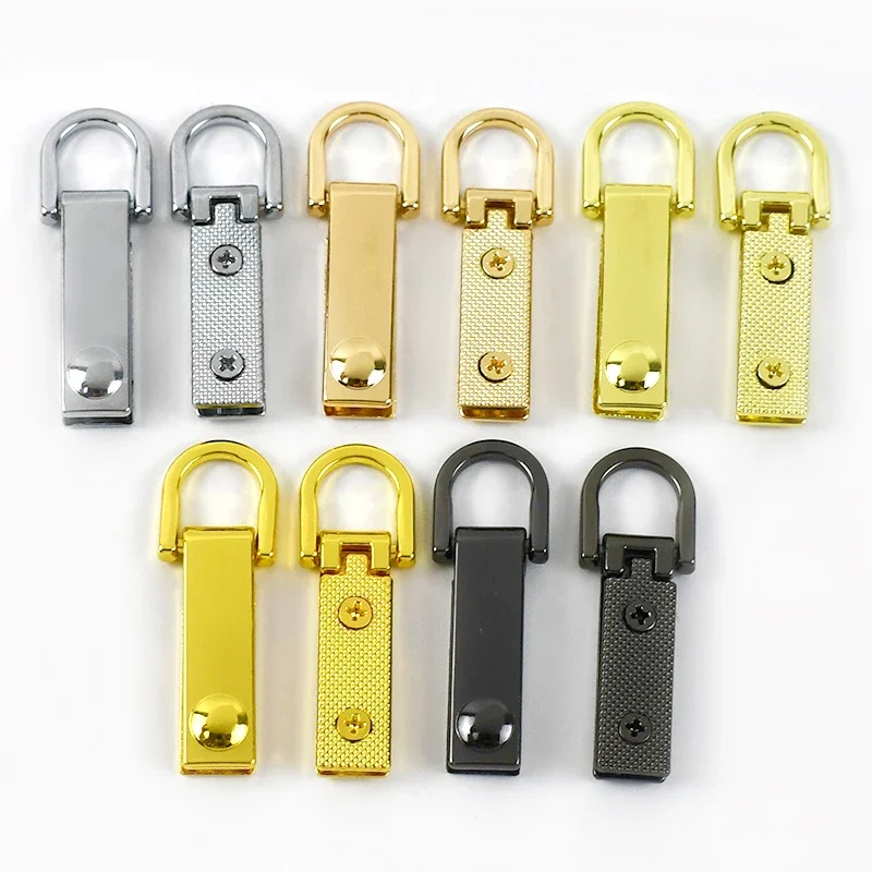 2/4/10Pcs Metal Bag Side Clip Buckle D Ring Screw Connector Hook Clasp Handbags Strap Leather Belt Craft Hardware Accessories
