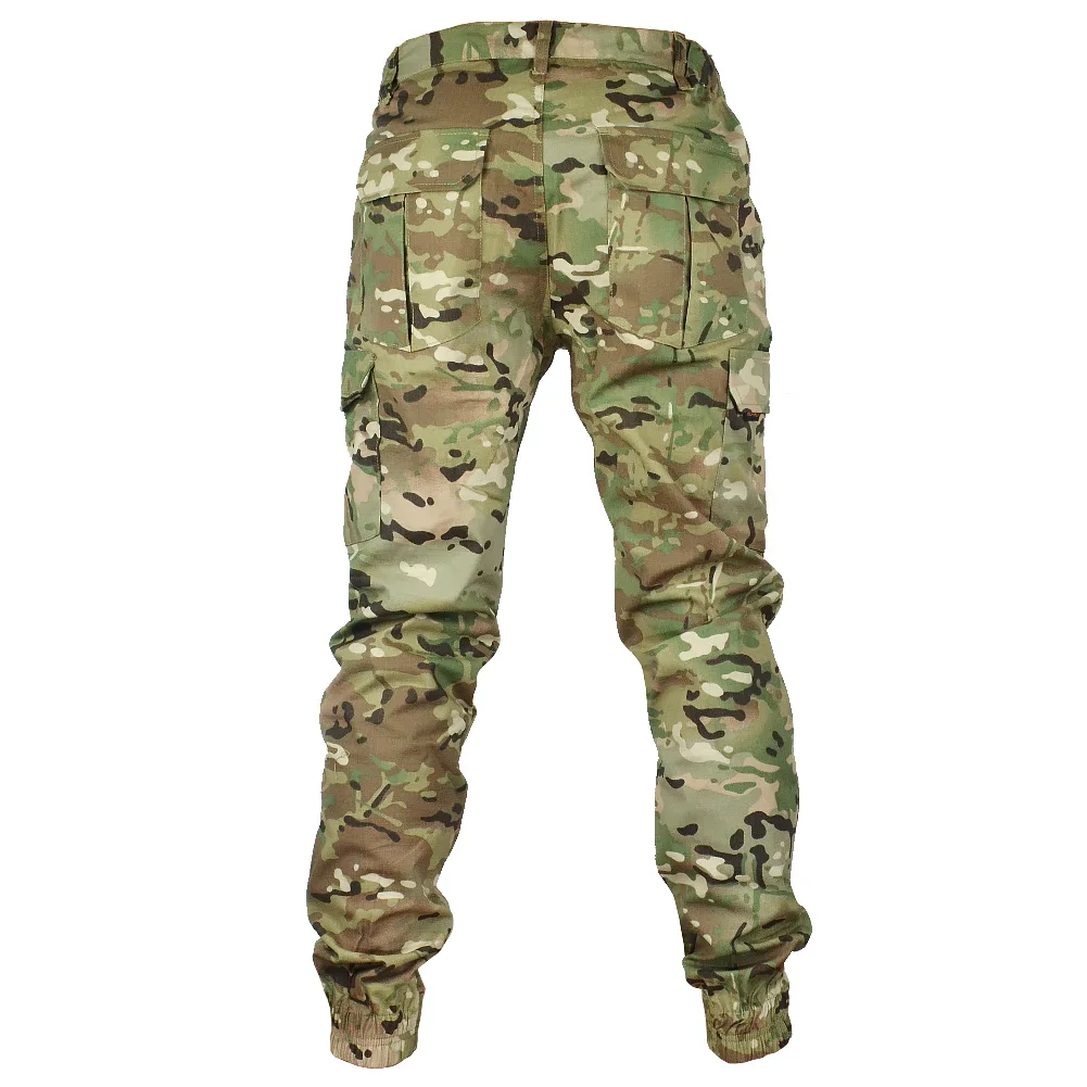 Men's Casual Cargo Pants Military Army Camo Pants Combat Work Pants with  Pockets Hiking Camping Fishing Running Athletic Active Jogger Pant  Clearance Sale White XL 