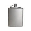Silverant titanium Titanium Flask Wine Hip Flagon with Screw Cap Clip Ultralight Hydration Flat Bottle for Outdoor Hiking 2