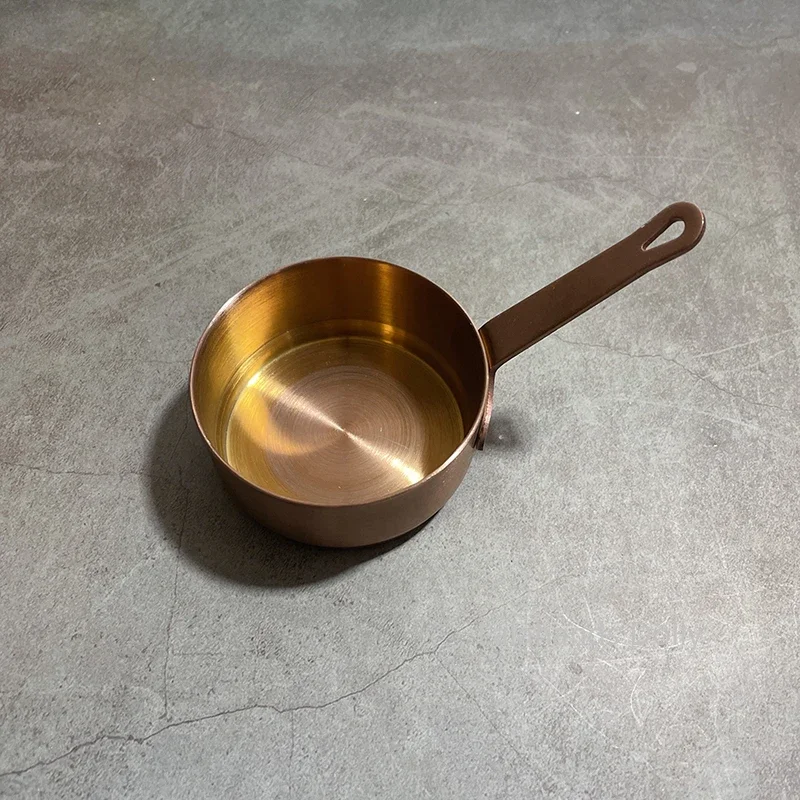 Doll house mini stainless steel soup pot/stove top gasket model decorative accessories for doll house kitchen furniture