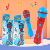 Children Plastic Simulation Microphone Toys Sound Amplifier Toy Gift Early Enlightenment Education Karaoke Musical Toy for Kids 1