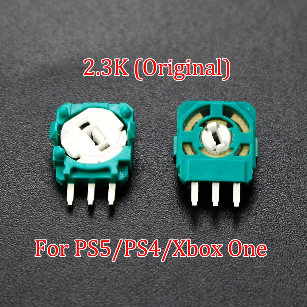 YUXI 5Pcs Original 3D Analog Micro Switch Sensor For PS4 PS5 Controller 3D Thumbstick Axis Resistors Potentiometer For Xbox One