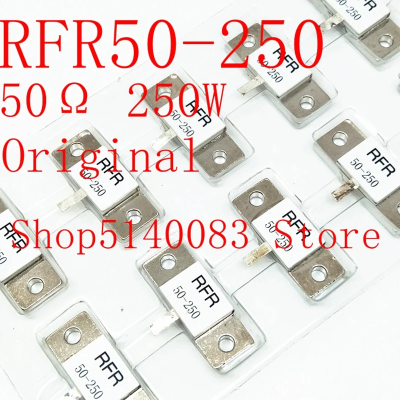 

1PCS-10PCS 100% NEW High Frequency Resistance RFR50-250 RFR 50-250 RFR-50-250 50 Ohms 250W Dummy Load Resistor