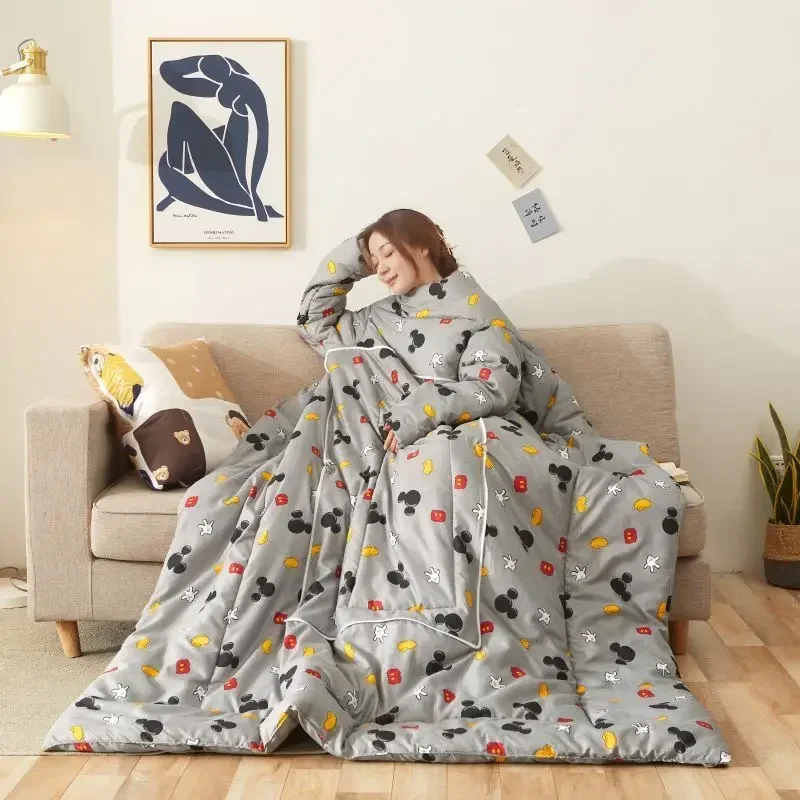 Multi-functional Lazy Person Quilt Cushion That Is Anti-kicked and Worn on The Body 4