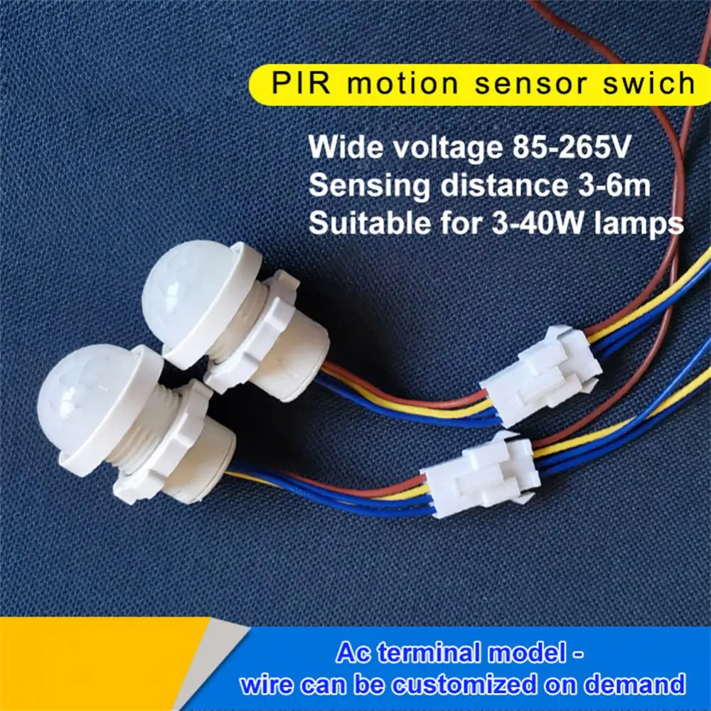 

Strong Compatibility Wardrobe Light Controller Adjustable Abs Wholesale Body Motion Sensor Hot Human Body Sensor Easy To Install