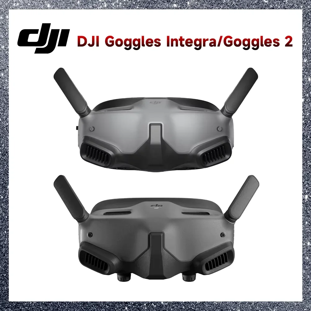 DJI Goggles / Integra / Combo Portable FPV Two 1080p Micro-OLED Screens Ultra-low-latency Video Transmission for DJI AVATA drone goggles accessories goggles screen receiver drone goggles cover