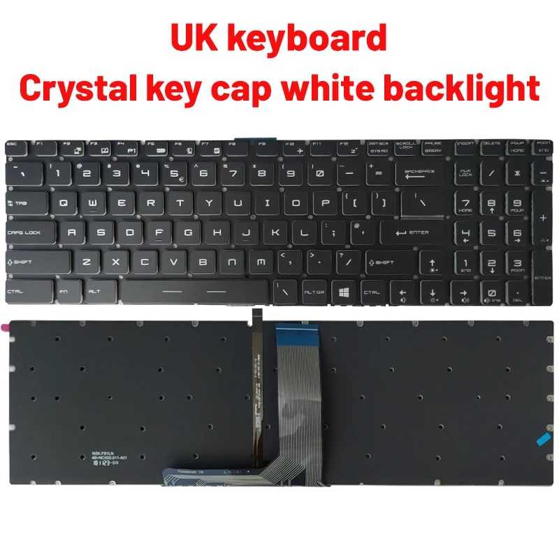 Russian/US/Spanish laptop keyboard For MSI GP62 GP62MVR MS-16J9 MS-16J5 MS-16J6 MS-16JB MS-16J3 MS-1781 MS-1782 MS-1783 MS-1785