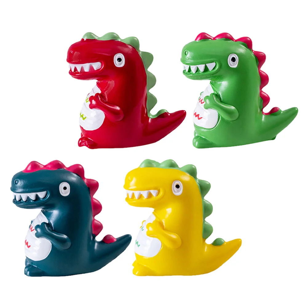 

4 Pcs Miniature Micro Landscape Dinosaur Scene Decor Decoration Resin Dinosaurs