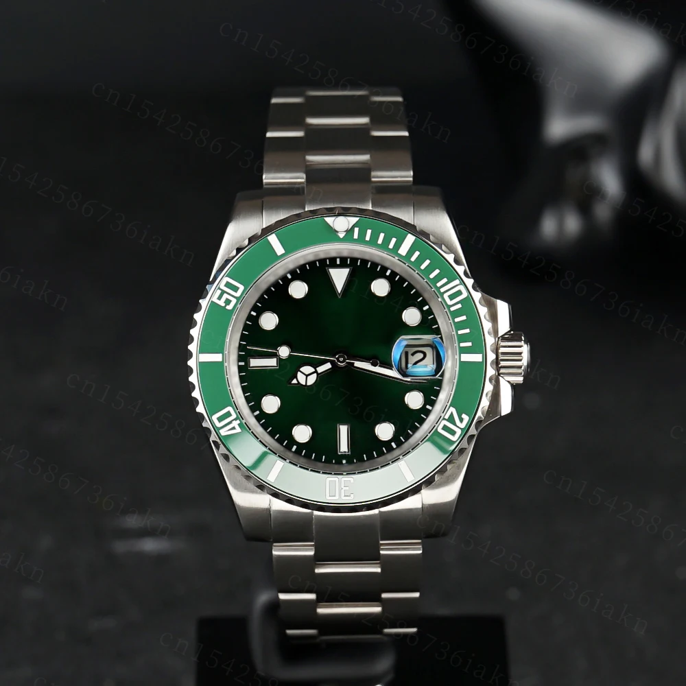 2022 Fashion New 40mm Men's Leisure Sports Sapphire Mirror Stainless Steel Material Waterproof Automatic Mechanical Watch