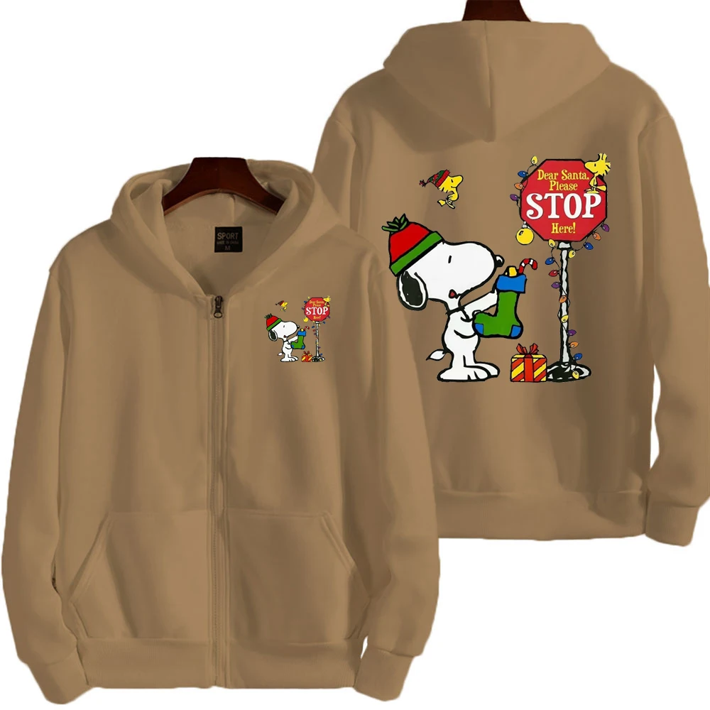 Sudadera Oversize Sudadera Cremallera Sudadera Snoopy Mujer
