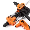 4 in 1 Single Hand Blind Rivet Guns Nose Piece Manual Riveting Riveter Tool Hand Tools 4