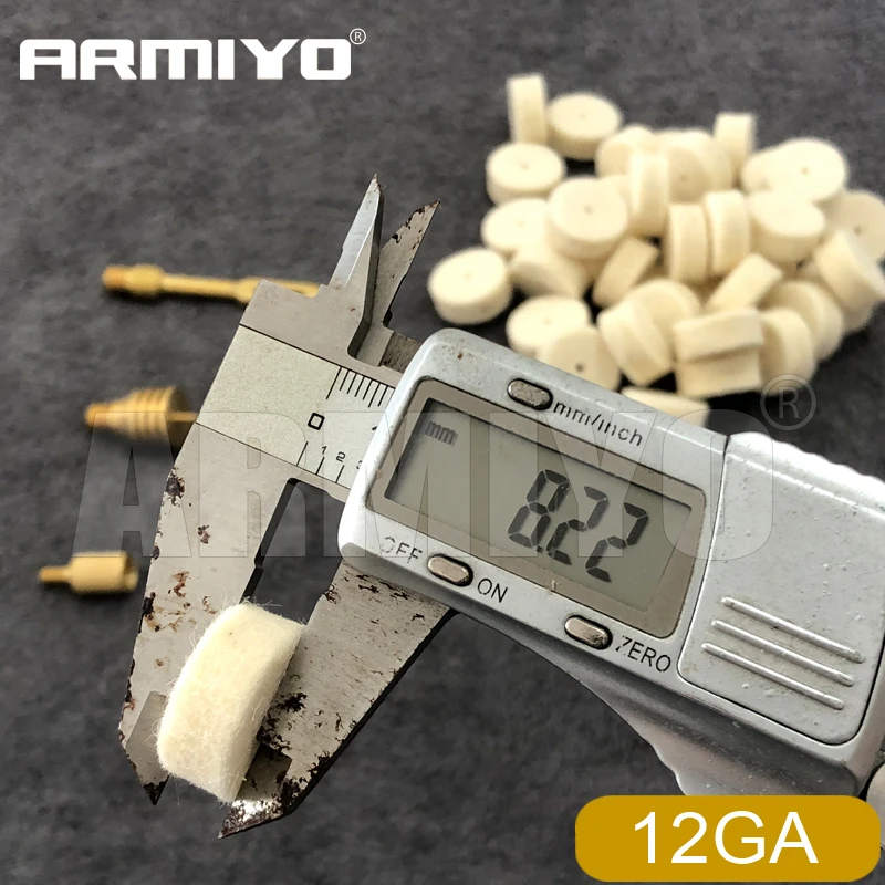 Armiyo 100 Stück Wollfilz-Pads 100 Stück Aufsätze All-in-One Rohrreinigungsset 720mm Länge Messing Drehbarer Stab Reinigungshilfe – Detail 13