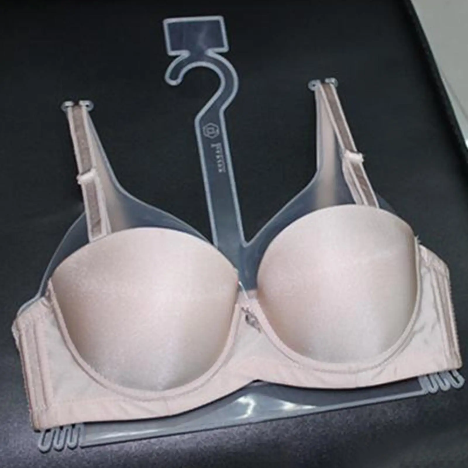 

5Pcs Clear Bras Display Rack Hanging Bras Hangers Multifunctional Space Saving for Shop