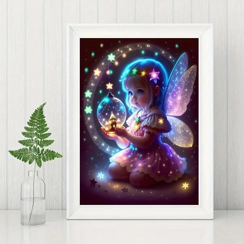 5D DIY Rhinestone Frameless Diamond Painting 1 Piece 11.8 X15.7 Inch Colorful Women&rsquo;s Pattern Inlaid Rhinestone Diamond Painting diamond art painting kitdiamond painting setdiamond painting