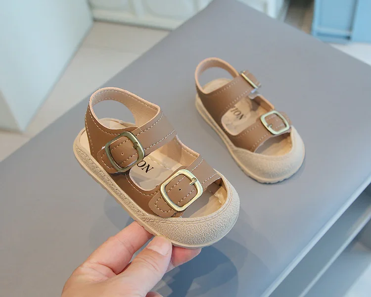 Port Sandalen für Kinder, Sommer-Kleinkindsandalen, weichsohlige, rutschfeste Schüler-Strandsandalen für Jungen und Mädchen – Detail 15
