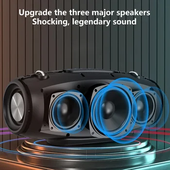 Zealot S67 Wireless Speaker WithShoulder Strap,Outdoor,Waterproof,Portable Speaker with Loud Stero and Booming Bass,40H Playtime 3