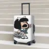 Angry Mafalda Suitcase Cover World Comic Vacation Travel Elastic Luggage Accesories Protection 1