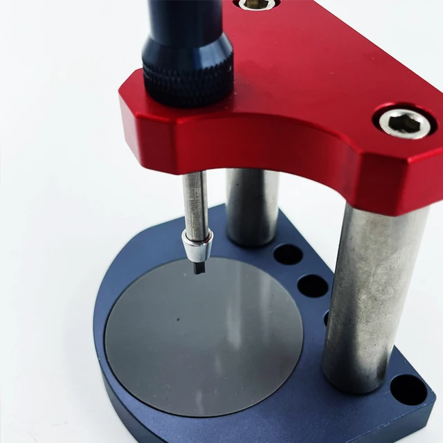 Cimenn 腕時計 プレスセット プロフェッショナル 腕時計 文字盤 足修理 溶接機 腕時計 修理工具 修理キッ Harilla きん 時計の文字盤の足の取り付け修理ツール溶接